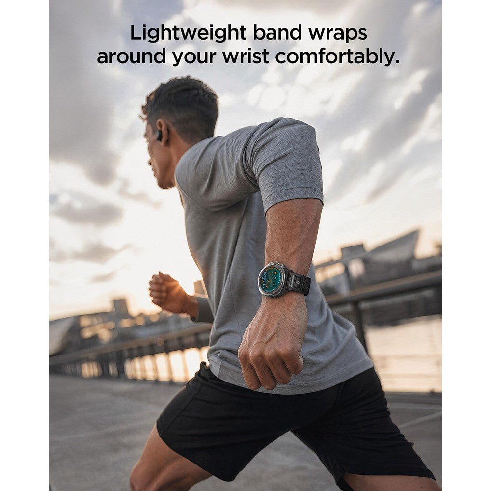 Spigen Samsung Galaxy Watch Ultra 47mm Armband Athlex Air Active Black Gray