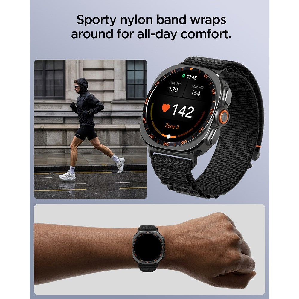 Spigen Samsung Galaxy Watch Ultra 47mm Armband WBF1 Svart