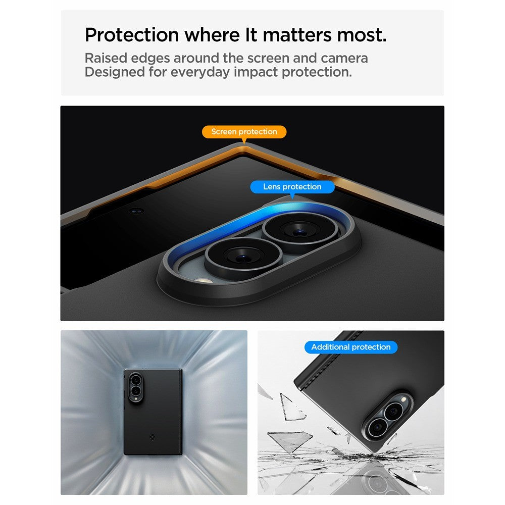 Spigen Samsung Galaxy Z Fold 8 Skal Air Fit Pro MagFit Svart