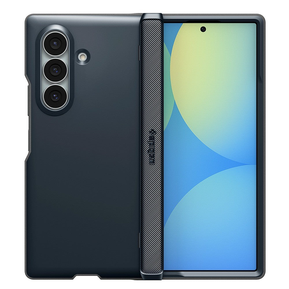 Spigen Samsung Galaxy Z Fold 8 Ultra Skal Slim Armor Pro MagFit Metal Slate