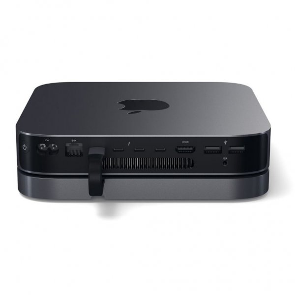 Satechi Type-C Aluminum Stand & Hub for Mac Mini Space Gray
