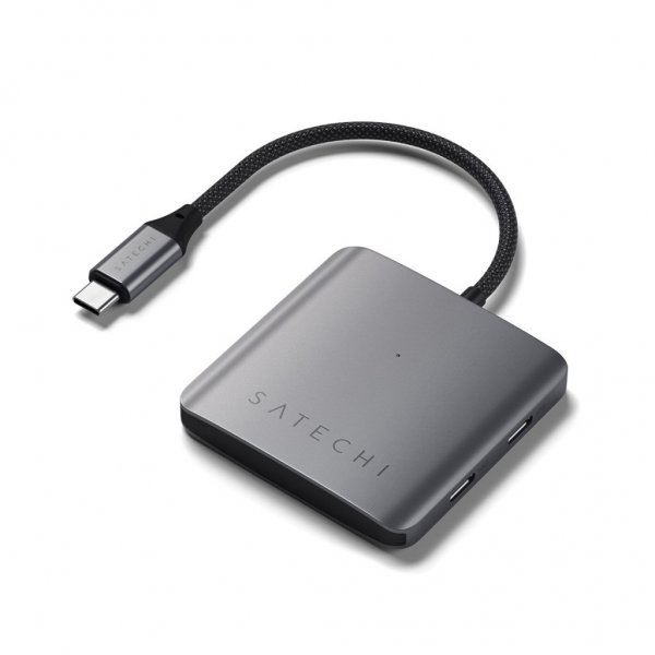Satechi 4-port USB-C hubb med Power Delivery