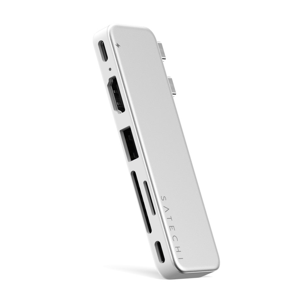 Satechi USB-C Snap Hub Silver
