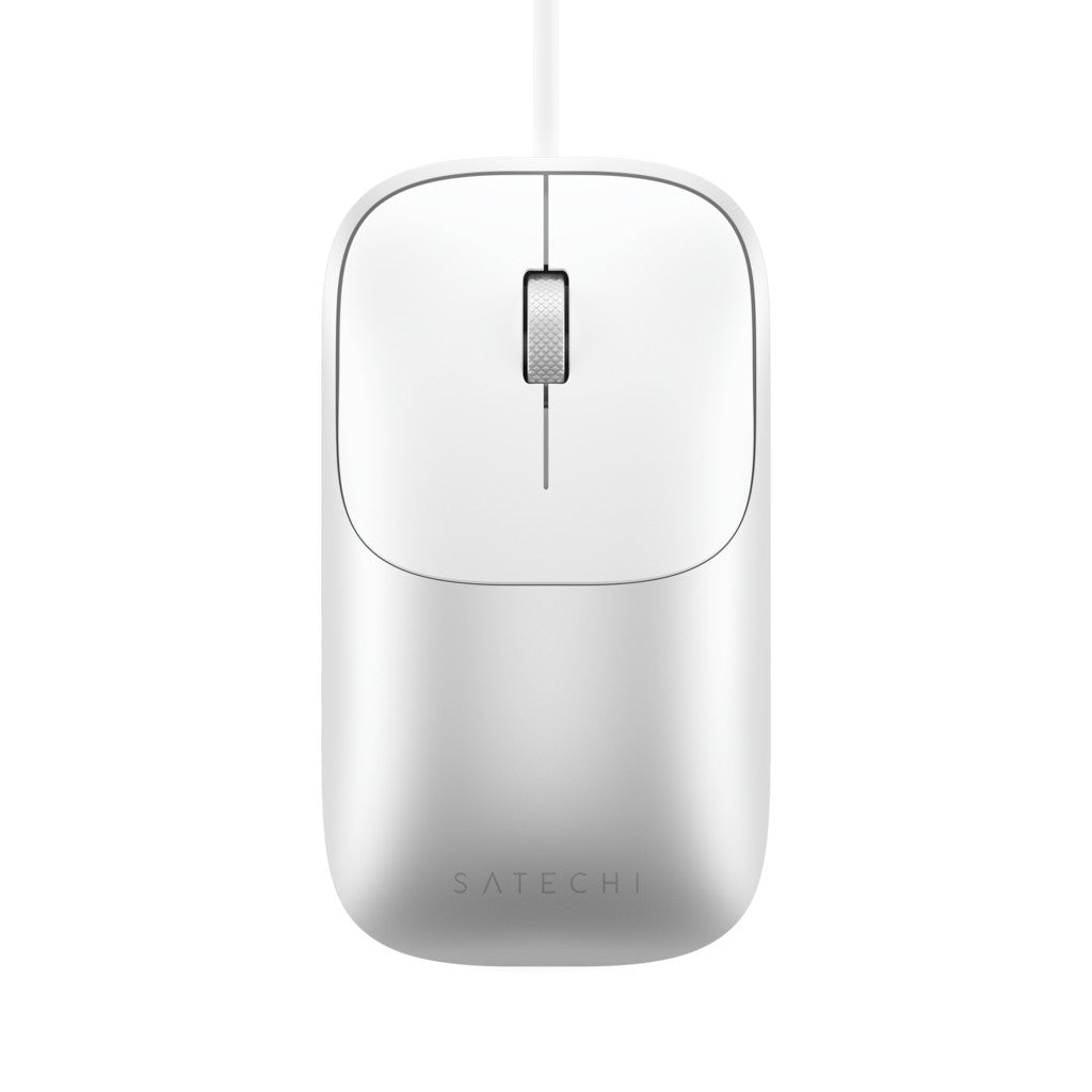 Satechi Trådad Mus Slim LX Silver