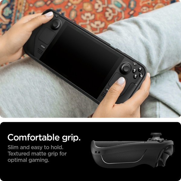 Spigen Steam Deck Skal Rugged Armor Matte Black