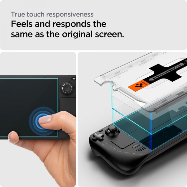 Spigen Steam Deck Skärmskydd GLAS.tR EZ Fit