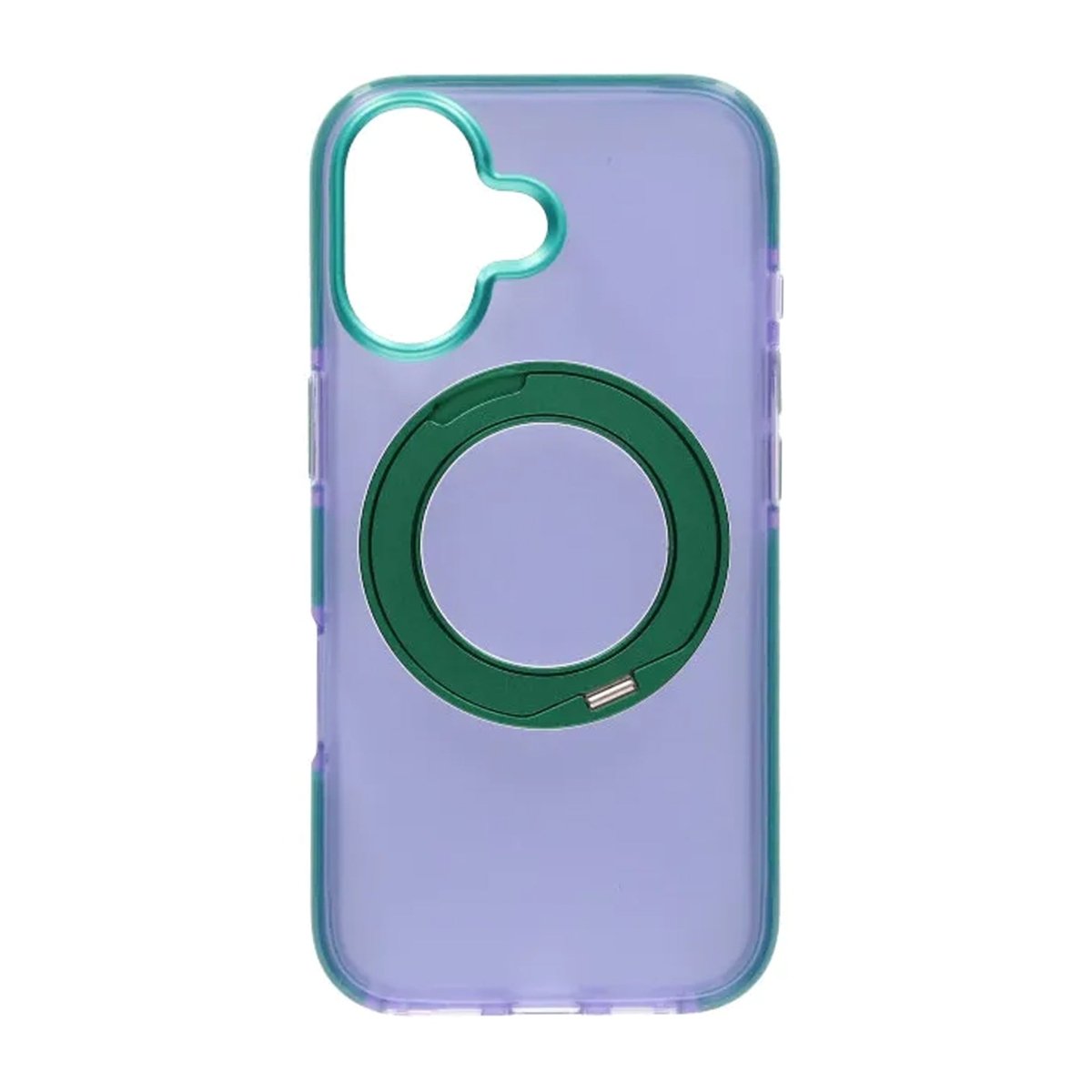 iPhone 17 Skal Roterbart Stativ Lila