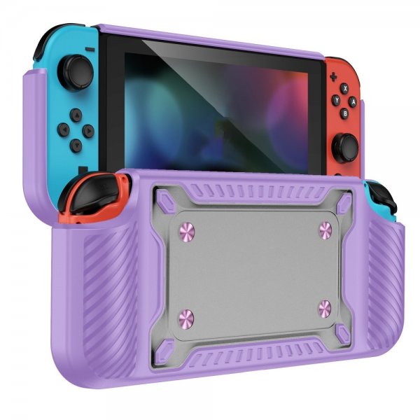 Stötsäkert skal till Nintendo Switch OLED Lila