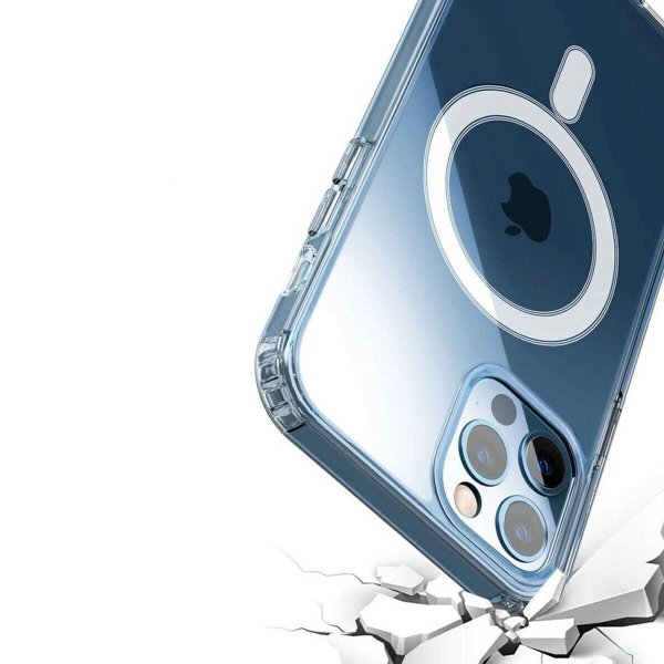 iPhone 11 Skal TPU MagSafe Transparent