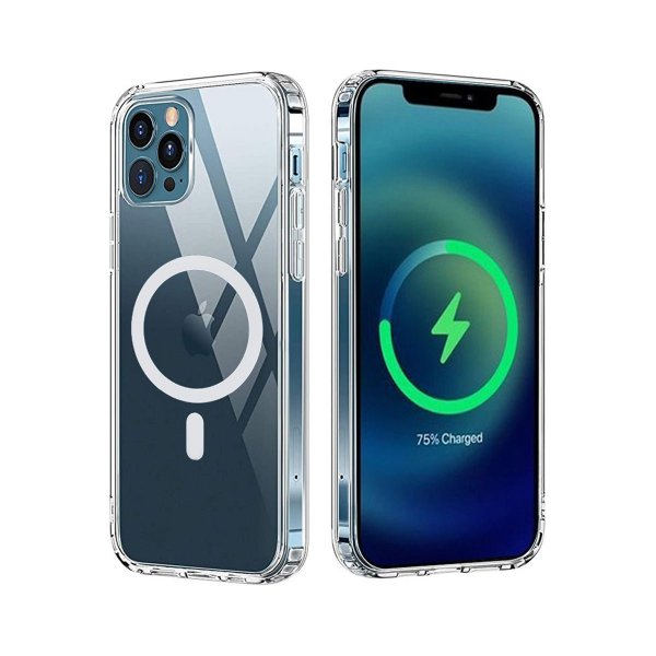 iPhone 13 Pro Skal TPU MagSafe Stöttåligt Transparent