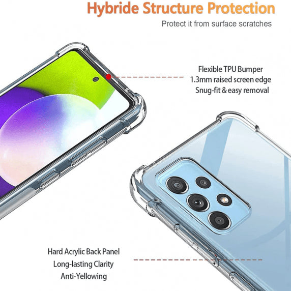 Samsung Galaxy A33 5G Skal Stöttålig Transparent