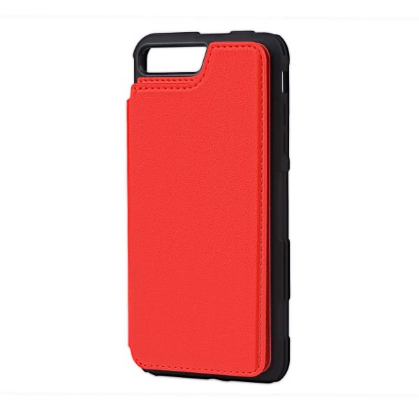 iPhone 7 Plus/iPhone 8 Plus Skal Korthållare Röd