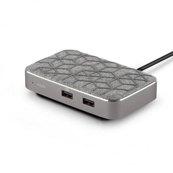 Moshi Symbus Q USB-C-hubb med Qi-laddning