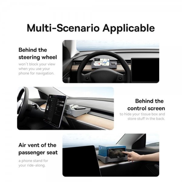 Baseus T-Space Series 2-in-1 Storage Compartment