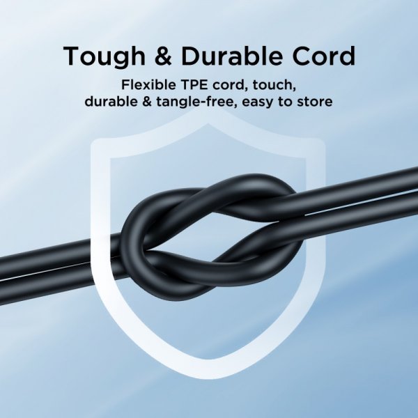 Joyroom Trådade Hörlurar EC06 USB-C Svart