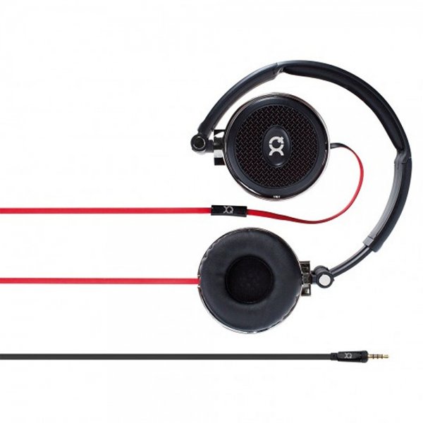 Xqisit Trådade Over-Ear Hörlurar H100 3.5mm Svart