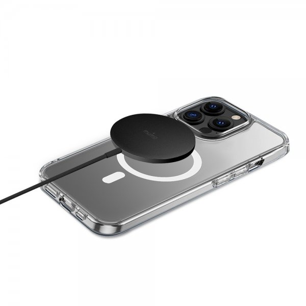 Puro Trådlös Laddare Magnetic USB-C Charging Cable MagSafe Svart