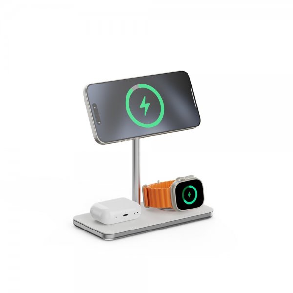 LINQ Trådlös Laddare ProCharge 3in1 Qi2 Charging Stand
