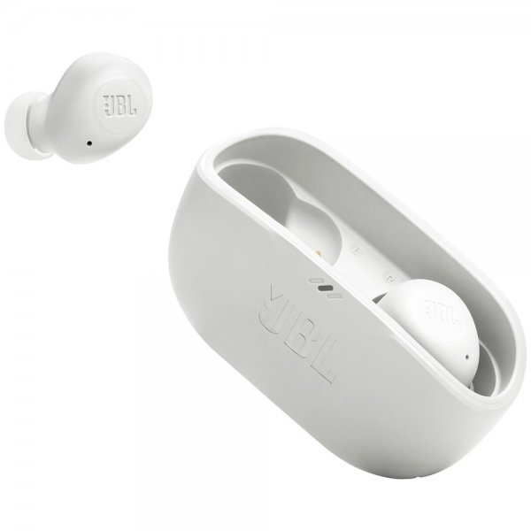 JBL Trådlösa Hörlurar Wave Buds Vit