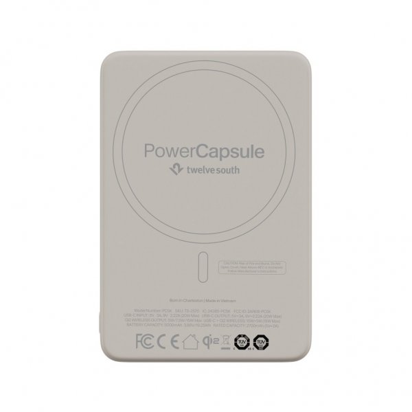 Twelve South PowerCapsule 5K MagSafe-powerbank Dune