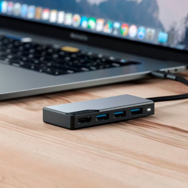 ALOGIC USB-C Fusion CORE 5 in 1 HDMI & USB Hub Space Grey
