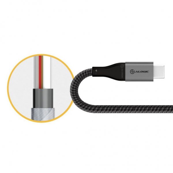ALOGIC Ultra USB-C till USB-A adapter 15 cm Space Gray