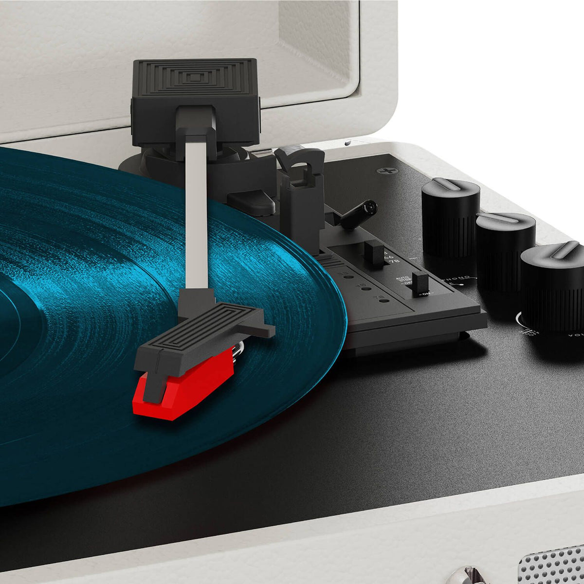 Mixx Revival 55 Vinylspelare Stereo Cream