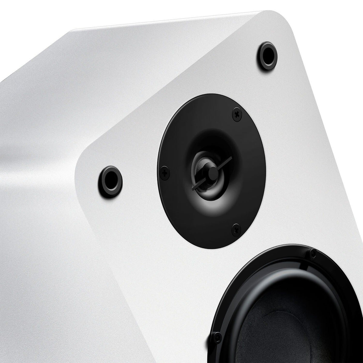 Mixx System 5 Vinylskivspelare Stereo med Högtalare Vit