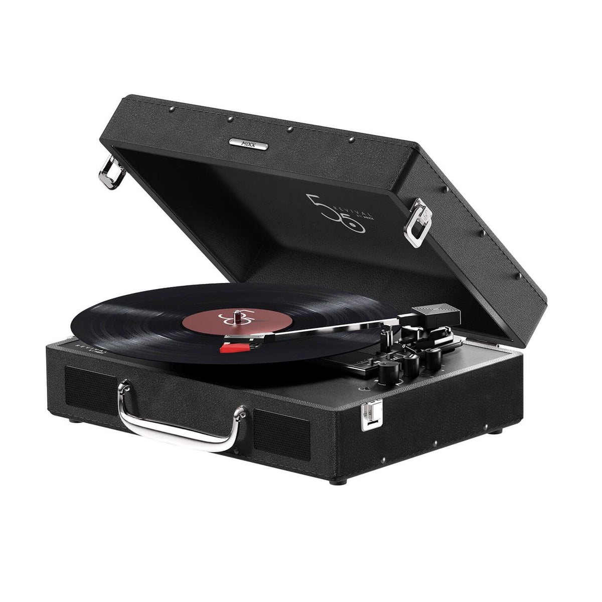 Mixx Revival 55 Vinylspelare Stereo Svart