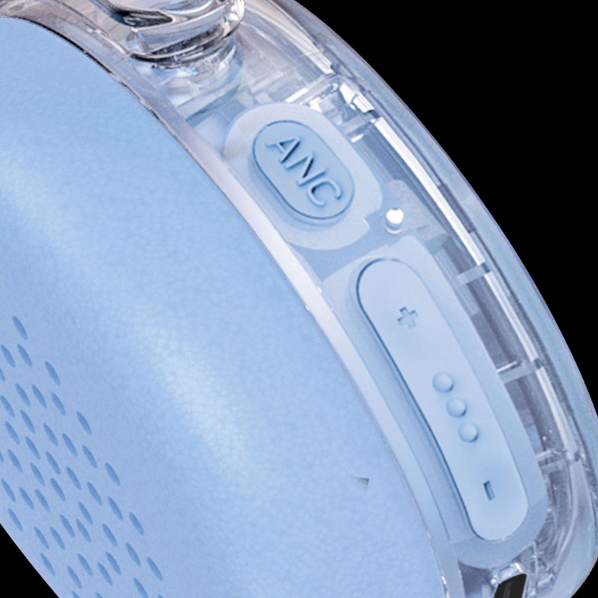 Mixx Trådlösa On-Ear Hörlurar StreamQ Go ANC Clear Blå