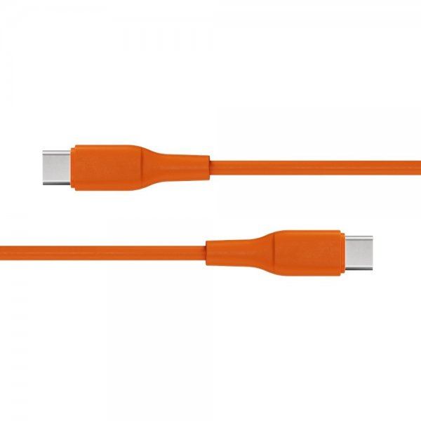 X2O USB-C till USB-C Kabel Superflex 60W 1.5m Orange