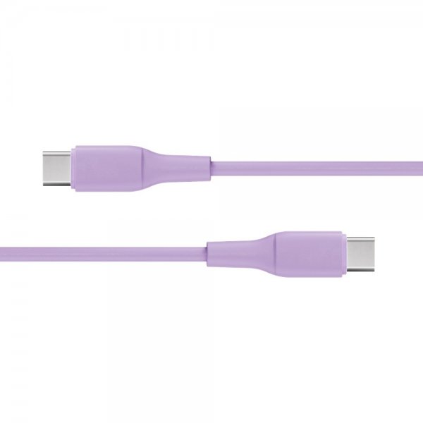 X2O USB-C till USB-C Kabel Superflex 60W 1.5m Rosa