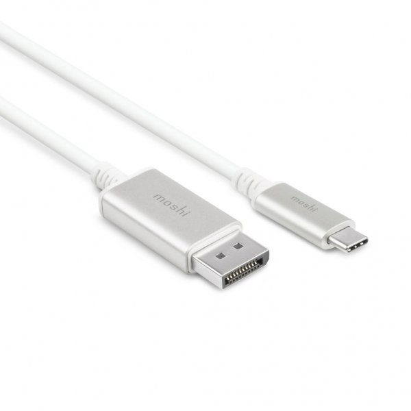 Moshi USB-C till DisplayPort-kabel 1.5 m Vit