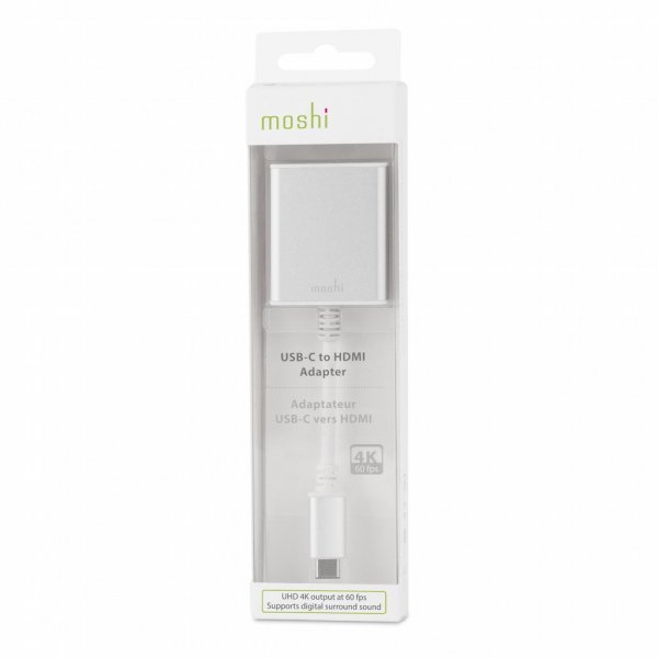Moshi Adapter USB-C till HDMI Silver