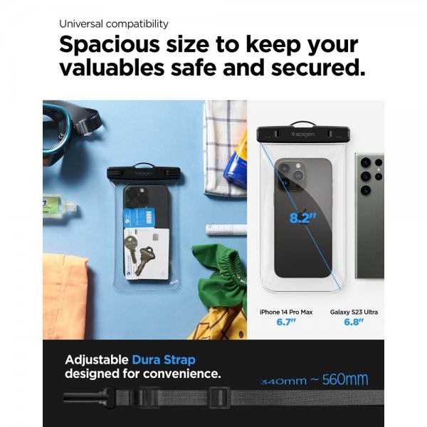Spigen Vattentåligt Fodral Aqua Shield Transparent