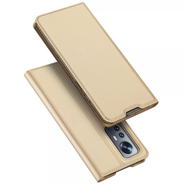 Dux Ducis Xiaomi 12/12X Fodral Skin Pro Series Guld