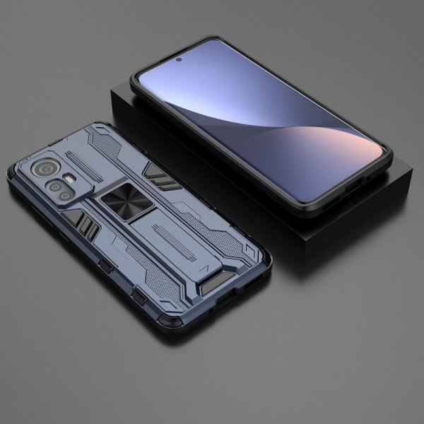 Xiaomi 12/12X Skal Stativfunktion Blå