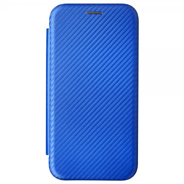 Xiaomi 12 Pro Fodral Kolfibertextur Blå