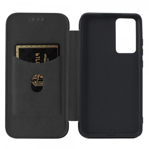 Xiaomi 12 Pro Fodral Kolfibertextur Svart