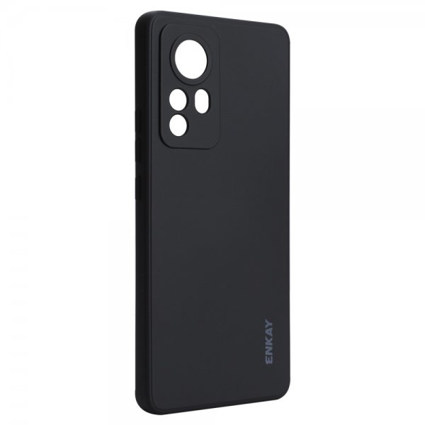 Enkay Xiaomi 12 Pro Skal Silicone Svart