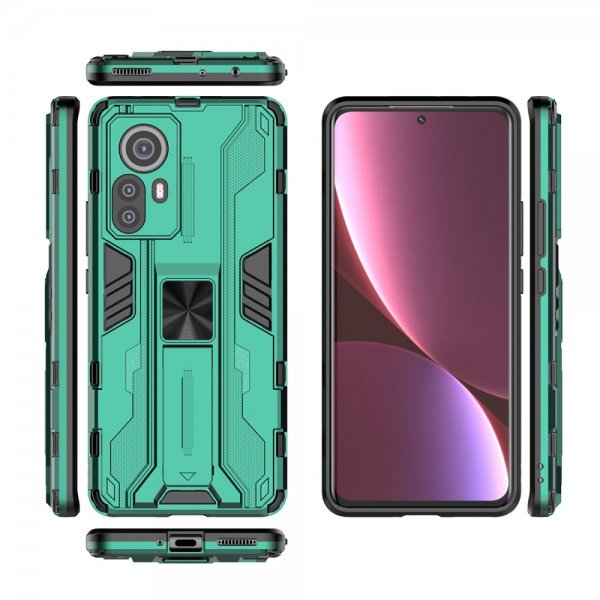 Xiaomi 12 Pro Skal Stativfunktion Grön