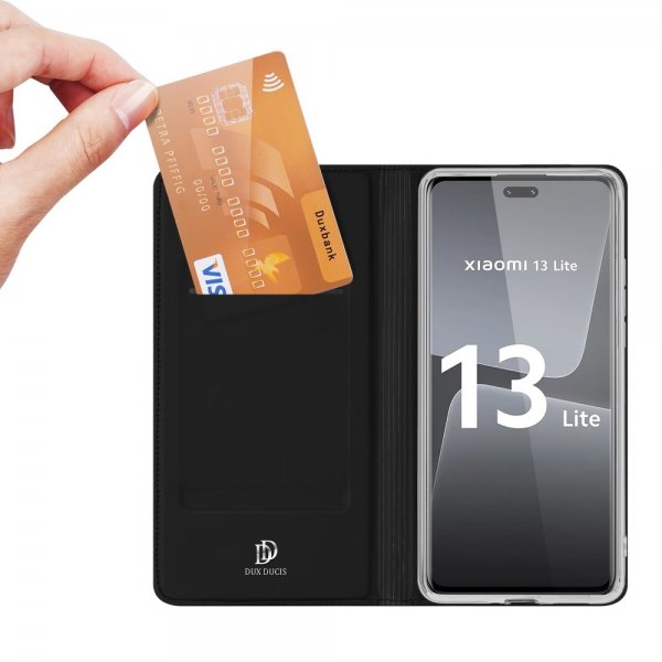 Dux Ducis Xiaomi 13 Lite Fodral Skin Pro Series Svart