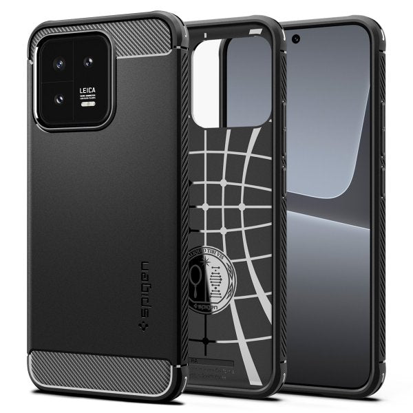 Spigen Xiaomi 13 Skal Rugged Armor Matte Black