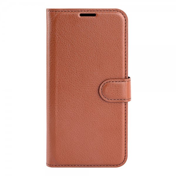 Xiaomi 13T/13T Pro Fodral Litchi Brun