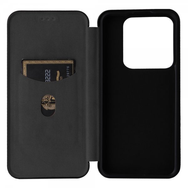Xiaomi 14 Fodral Kolfibertextur Svart