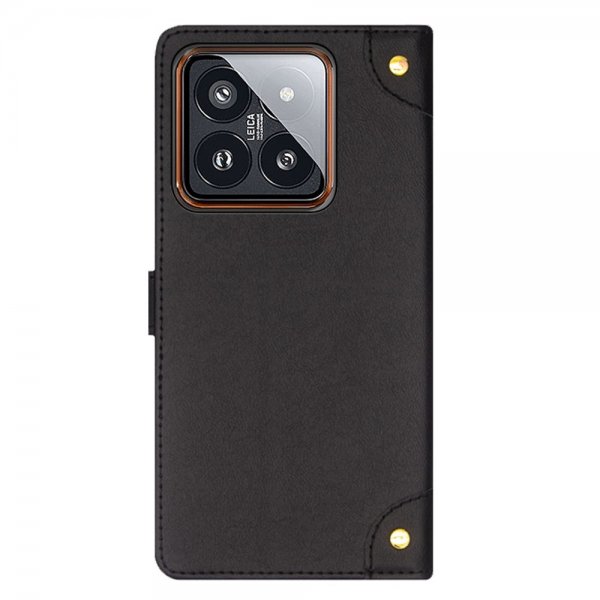 Xiaomi 14 Fodral med Strap Brun