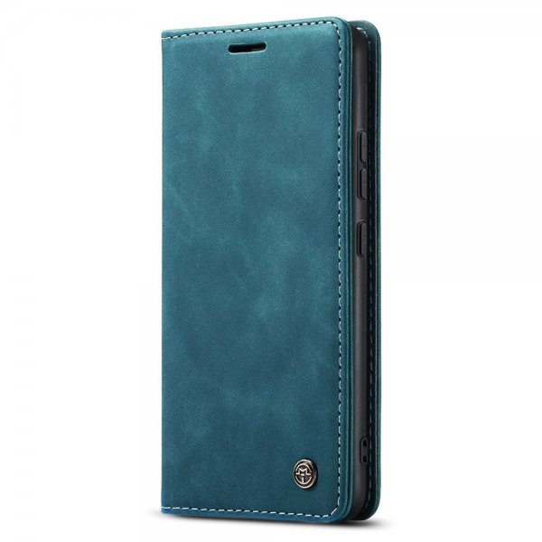 CaseMe Xiaomi 14 Fodral Retro Flip Blå