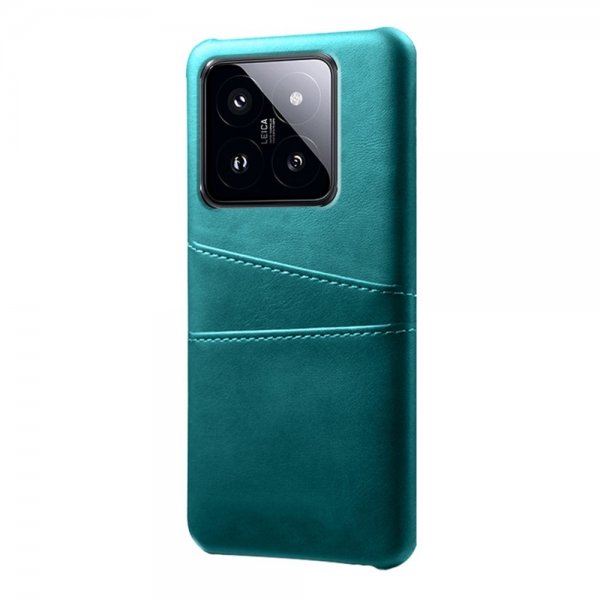 Xiaomi 14 Skal med två Kortfack Grön