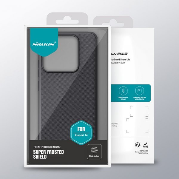 Nillkin Xiaomi 14 Skal Super Frosted Shield Röd