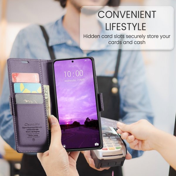 CaseMe Xiaomi 14T Fodral 023 Series Lila